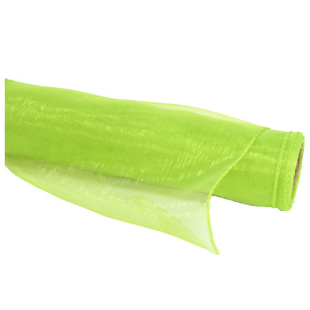 ORGANZA-KANGAS LIME 7224 40CMX9M